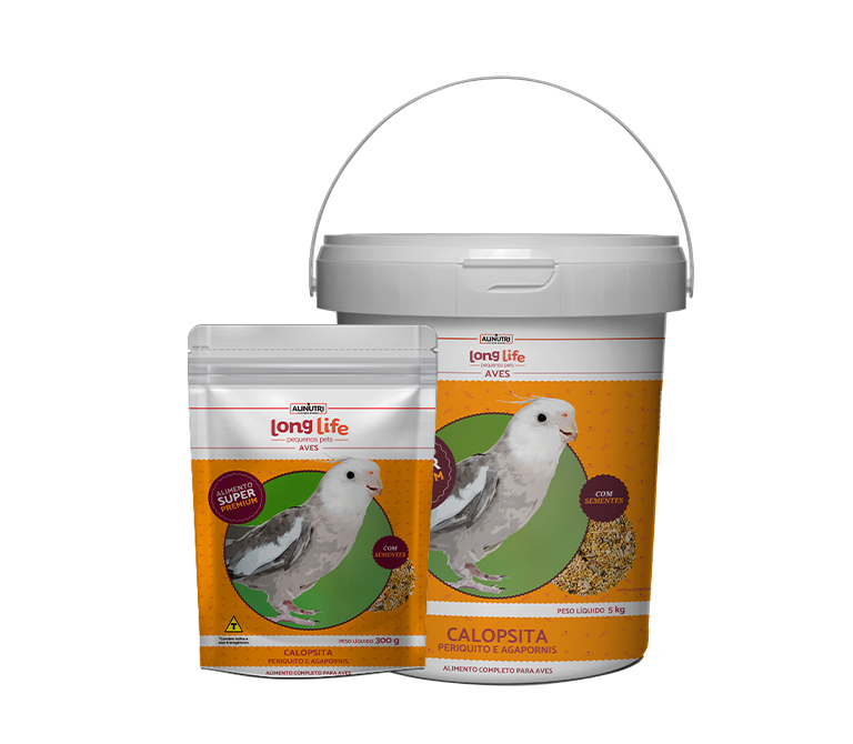 Long Life Pequenos Pets Calopsita com Sementes.