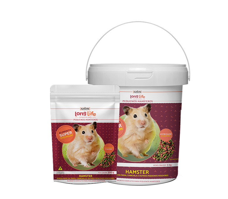 Long Life Pequenos Pets Hamster